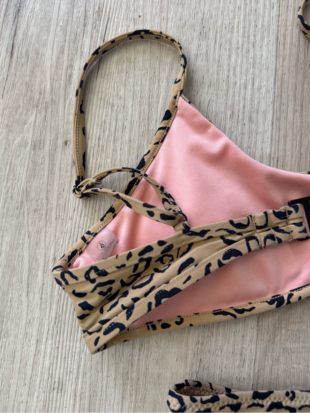 Volcom Girls "Yess Leopard" Bikini Set - Picture 6 of 9